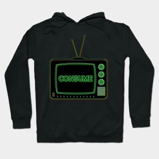 Retro TV | Consume | Pop Art Hoodie